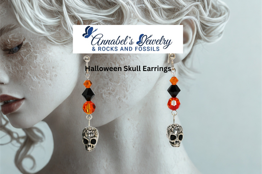 Halloween Skull Earrings