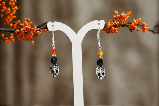 Halloween Skull Earrings