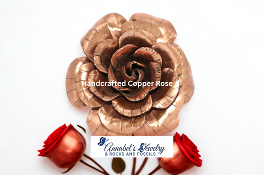 Handcrafted Copper Rose