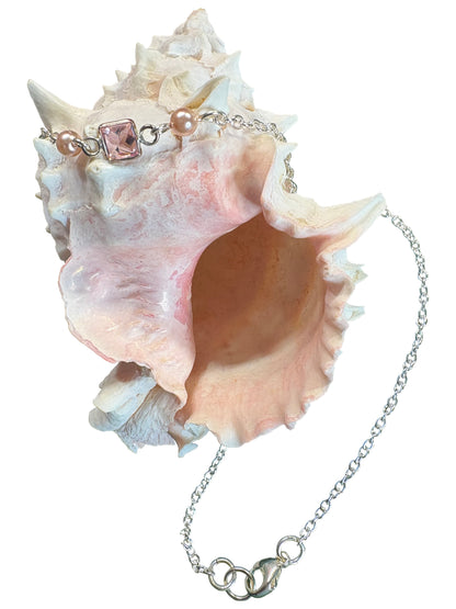 CZ & Pearls 16" Necklace