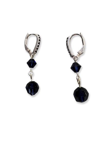 Indigo Crystals Earrings