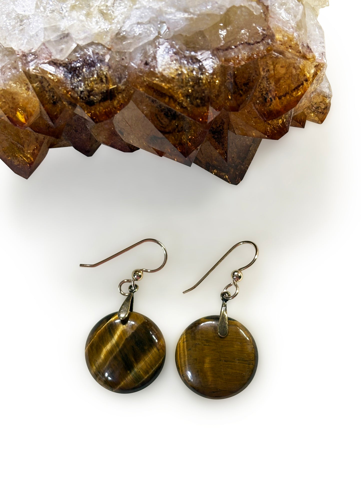 Tiger Eye Earrings
