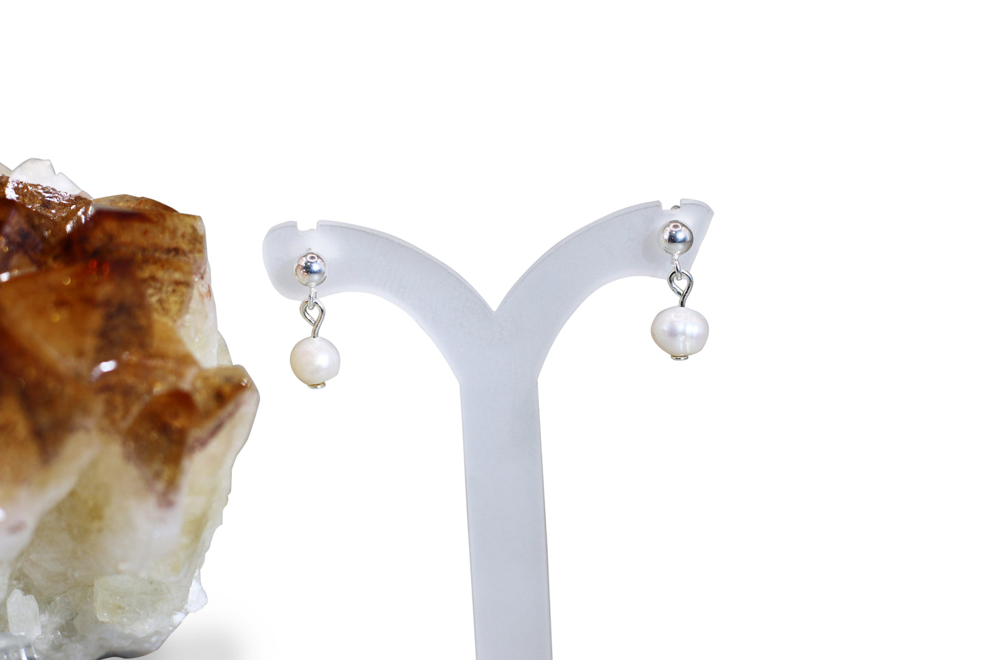 Cultured Pearls Silver Set