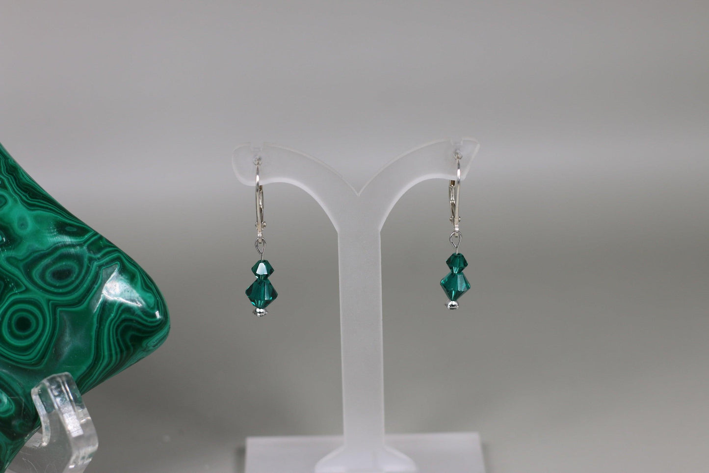Emerald Green Austrian Crystals - Annabel's Jewelry & Leather