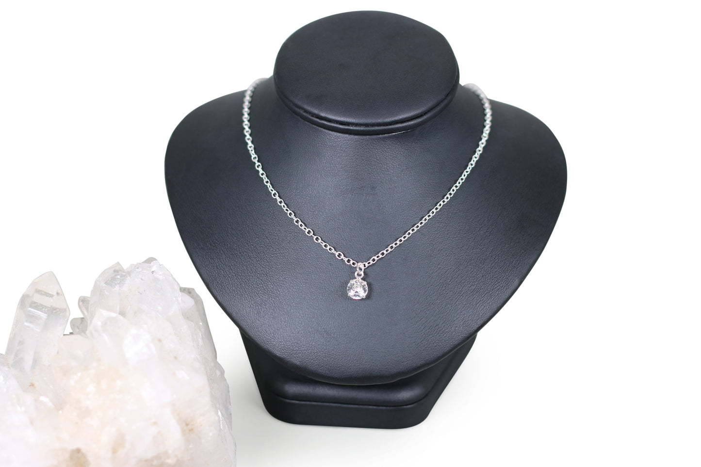 Clear Crystal 16" Necklace