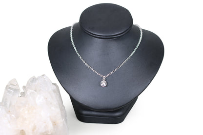 Clear Crystal 16" Necklace