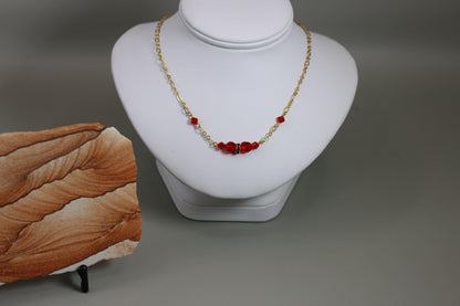 Light Siam Red Preciosa Czech Crystals - Annabel's Jewelry & Leather