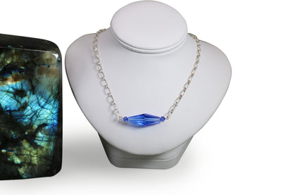 Sapphire Crystals Cones Set