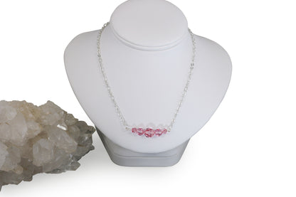 Light Rose Crystals Set