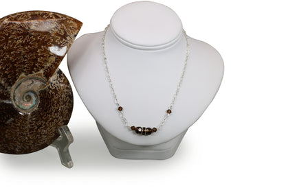 Smoke Topaz Crystals Set