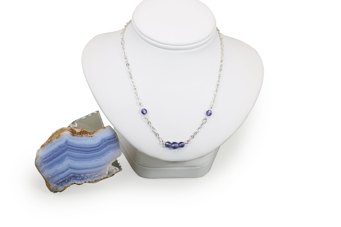 Tanzanite Crystals Set