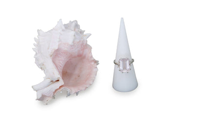 Rose Quartz Size 7 Ring