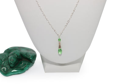 Peridot Crystals Set