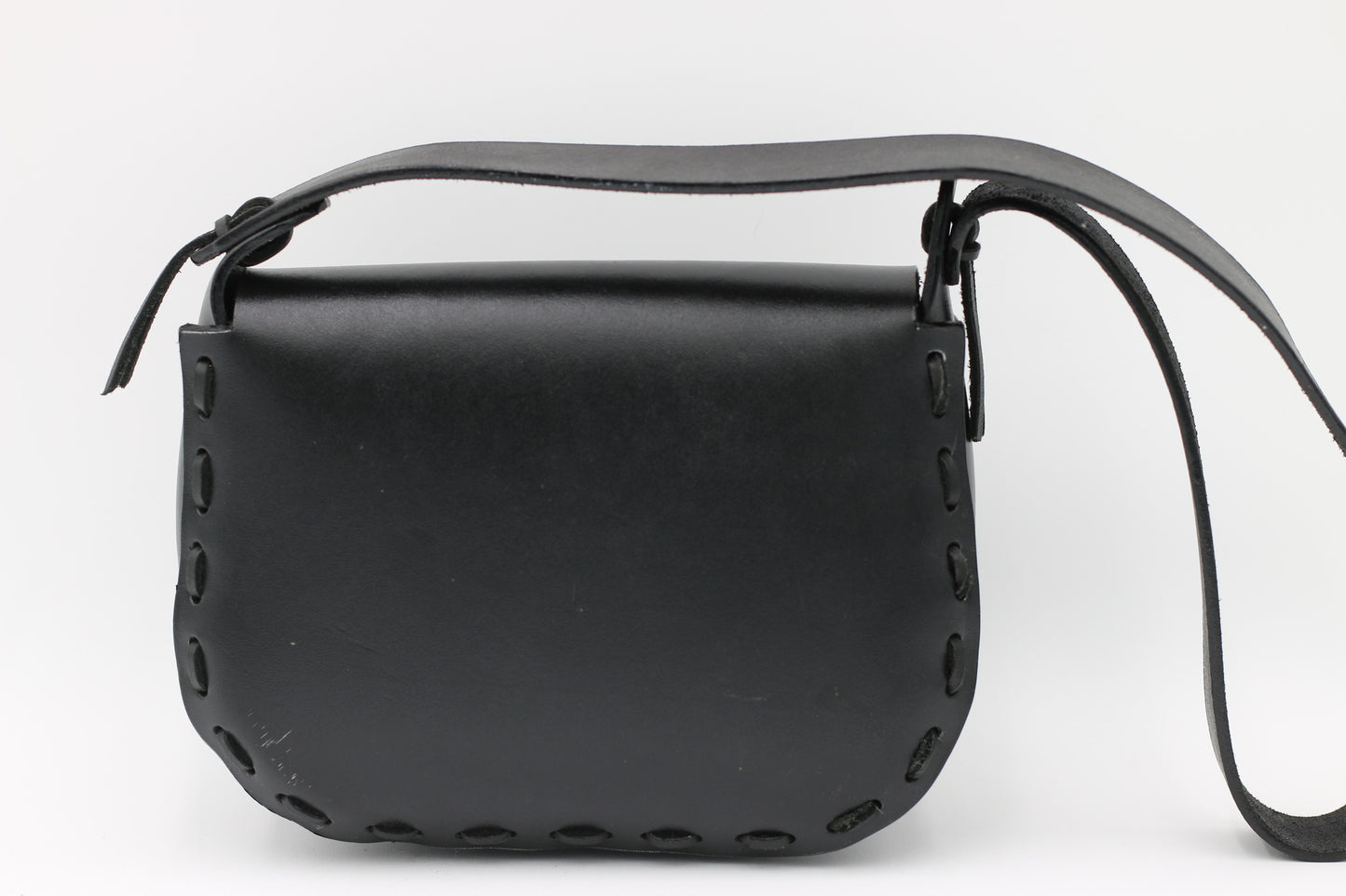 Black Leather Purse