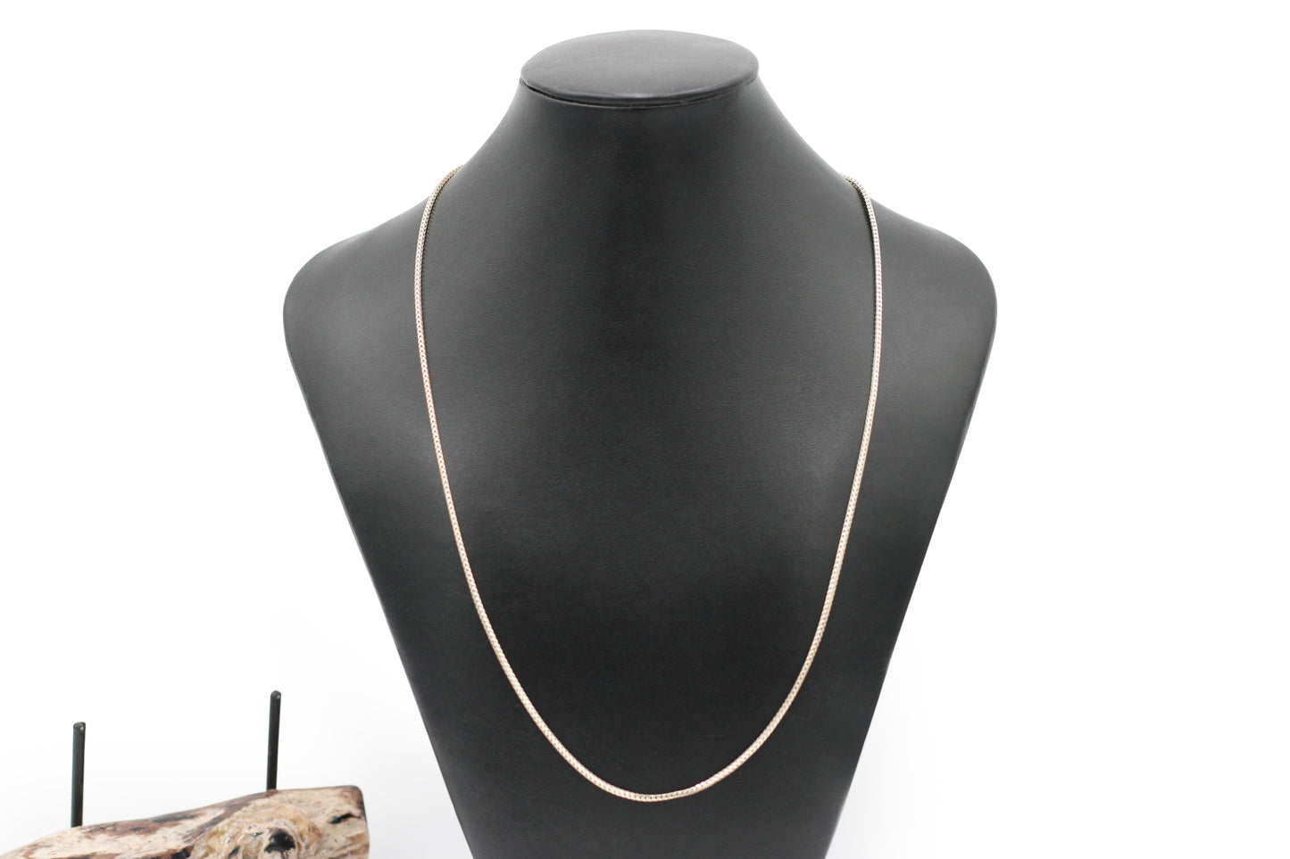 Sterling Silver Box 22" Necklace