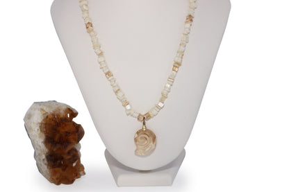Crystal Nautilus 20" Necklace