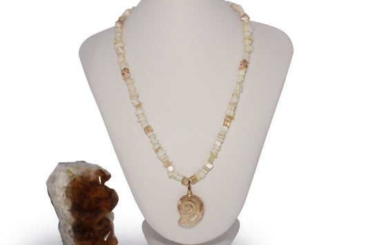 Crystal Nautilus 20" Necklace