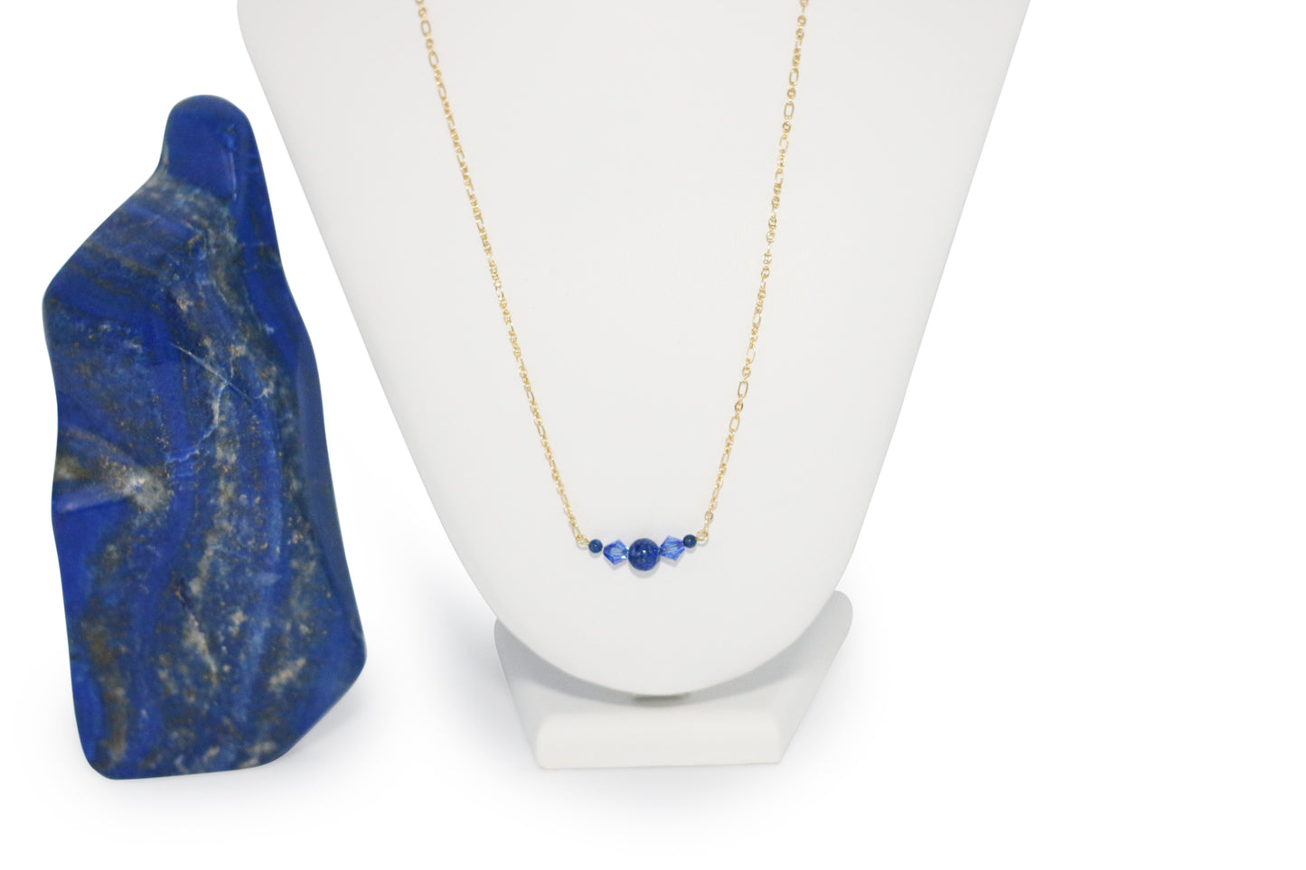 Lapis & Crystals Set