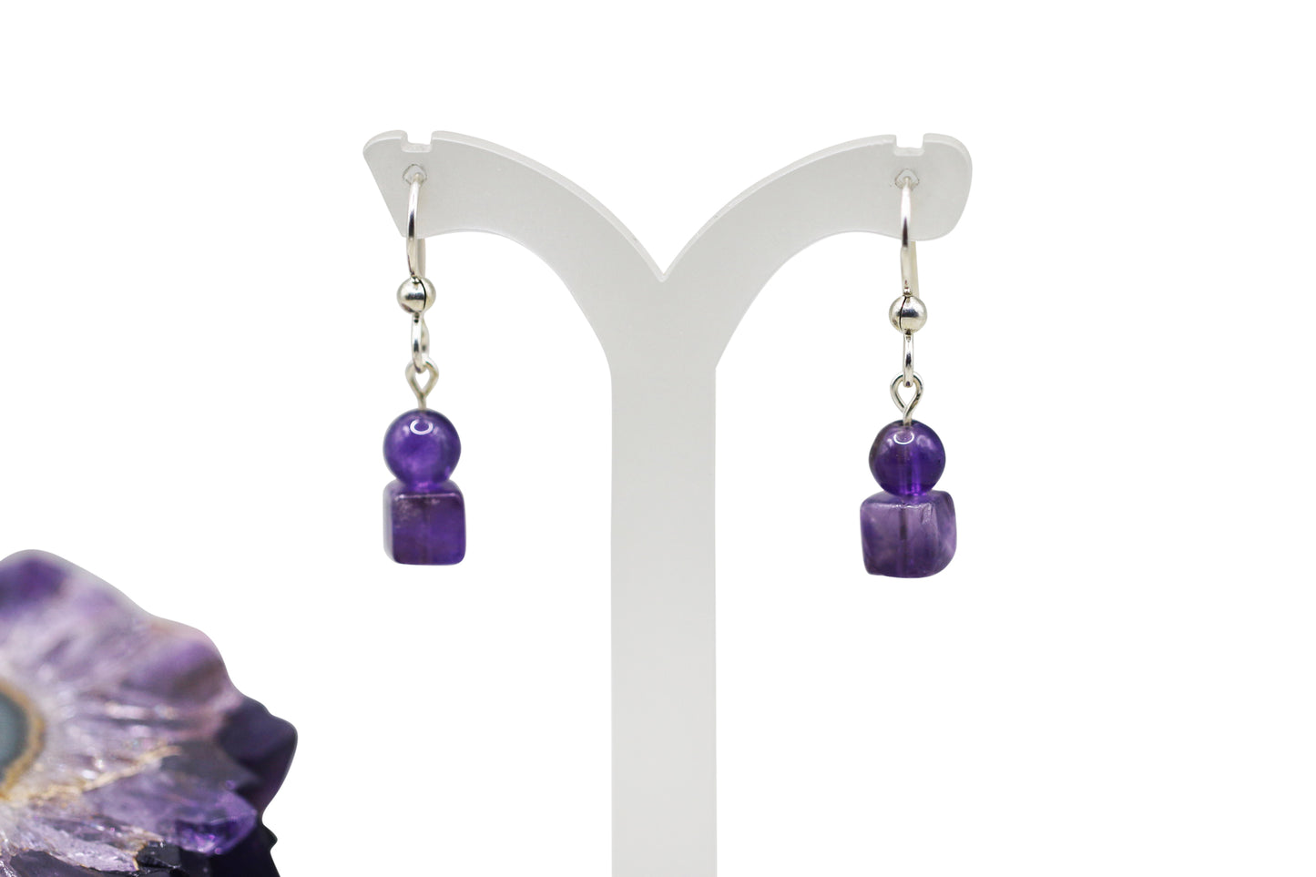 Amethyst Bracelet/Earring Set
