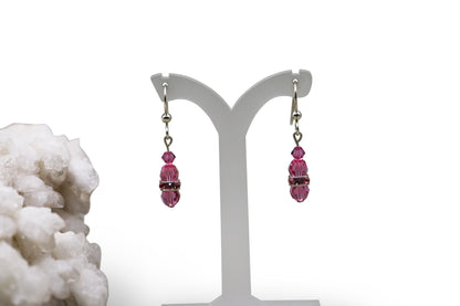 Rose Crystals Earrings