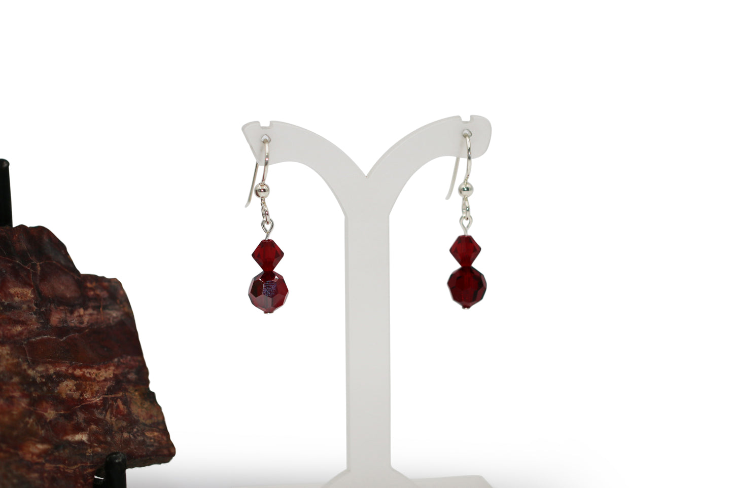 Siam Crystals Earrings