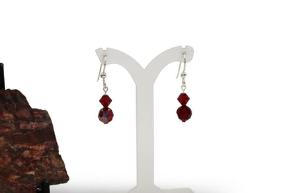 Siam Crystals Earrings