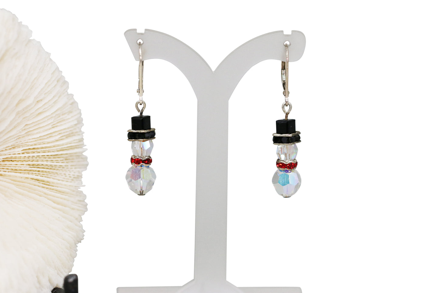 Christmas Snowman Earrings