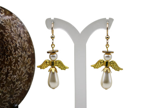 Angel Pearl Earrings