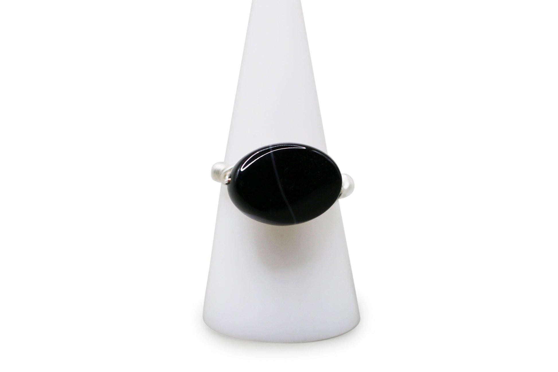 Wire Wrapped Onyx Ring - Annabel's Jewelry & Leather