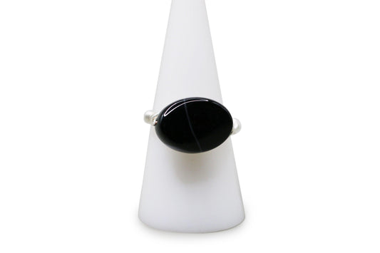 Wire Wrapped Onyx Ring - Annabel's Jewelry & Leather