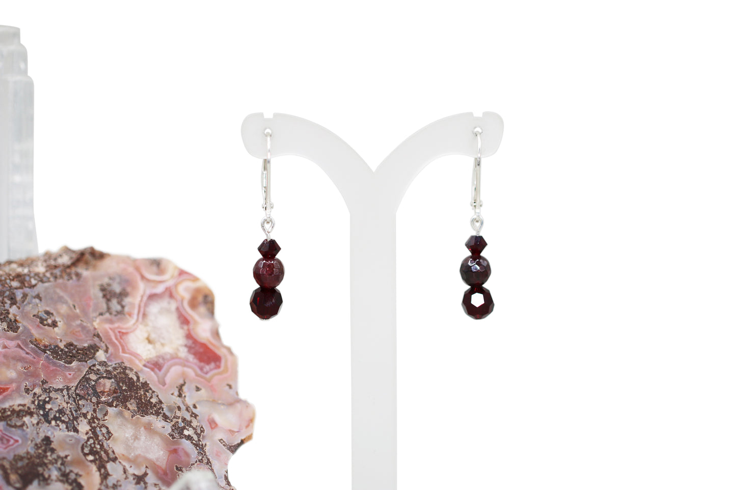 Garnet Gemstone Earrings