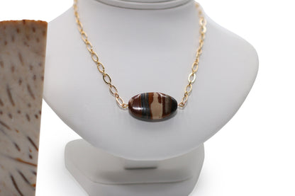 Tiger Iron Jewelry Set
