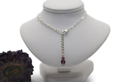 Amethyst Donut 22" Necklace