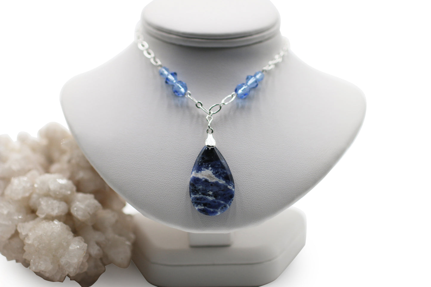 Sodalite Gemstone 20" Necklace