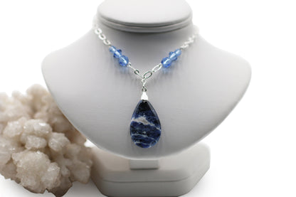 Sodalite Gemstone 20" Necklace
