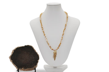 Texas Turritella Fossil Wire Wrap