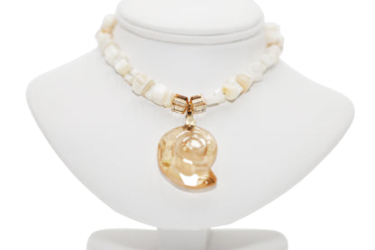 Crystal Nautilus 20" Necklace