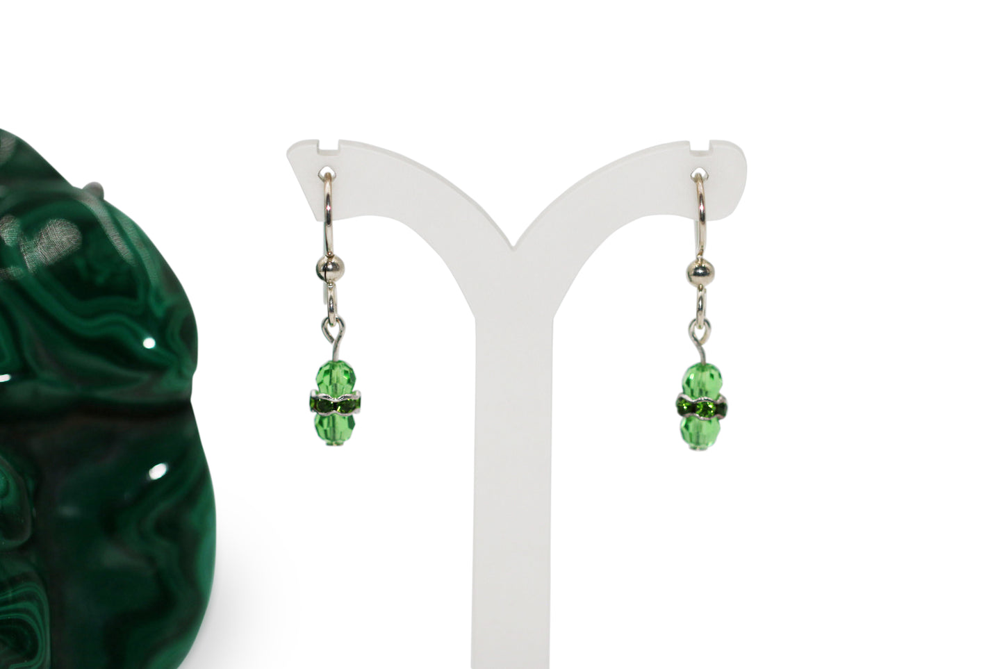 Peridot Crystals Set