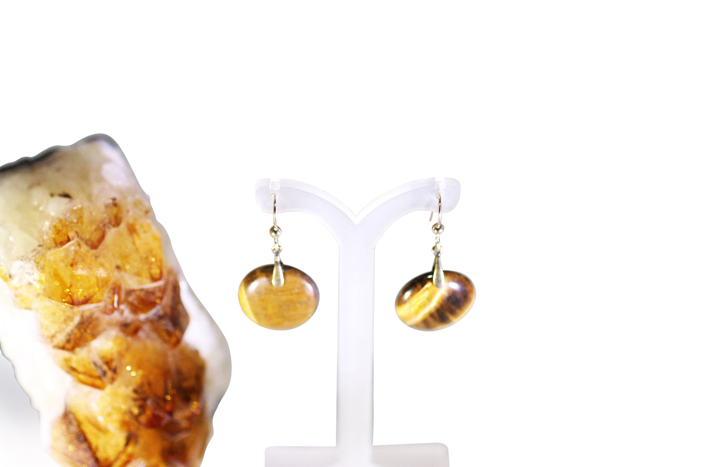 Tiger Eye Earrings