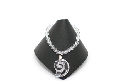 Crystal Nautilus 20" Necklace