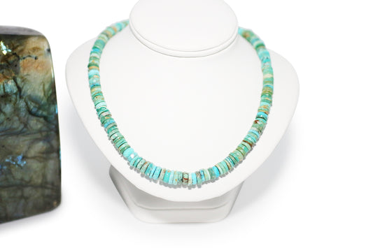 Turquoise Graduated 16" Necklace