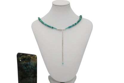 Turquoise Graduated 16" Necklace