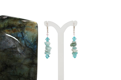 Amonzonite Chips Earrings