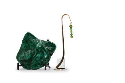 Forest Austrian Crystals Bookmarker