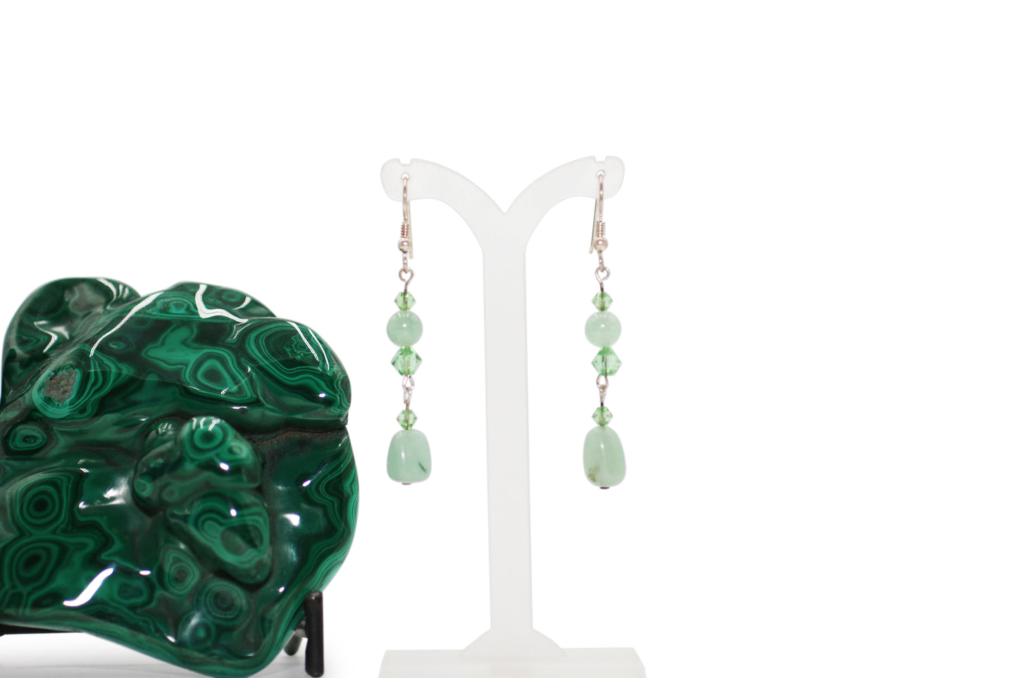 Green Aventurine Earrings