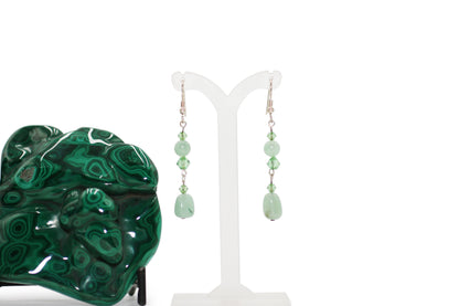 Green Aventurine Earrings