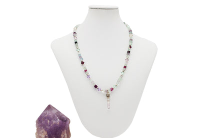 Fluorite 20"-22" Necklace