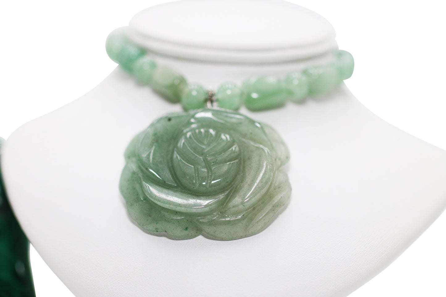 Green Aventurine 24" Necklace