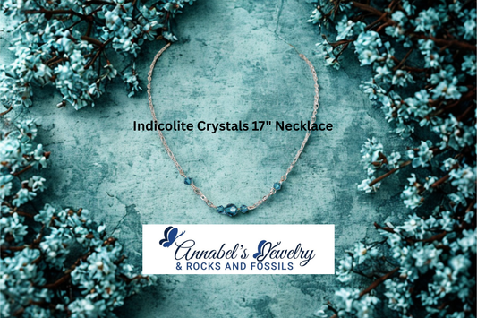 Indicolite Crystals 17" Necklace