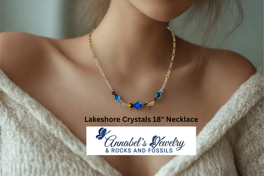 Lakeshore Crystals 18" Necklace